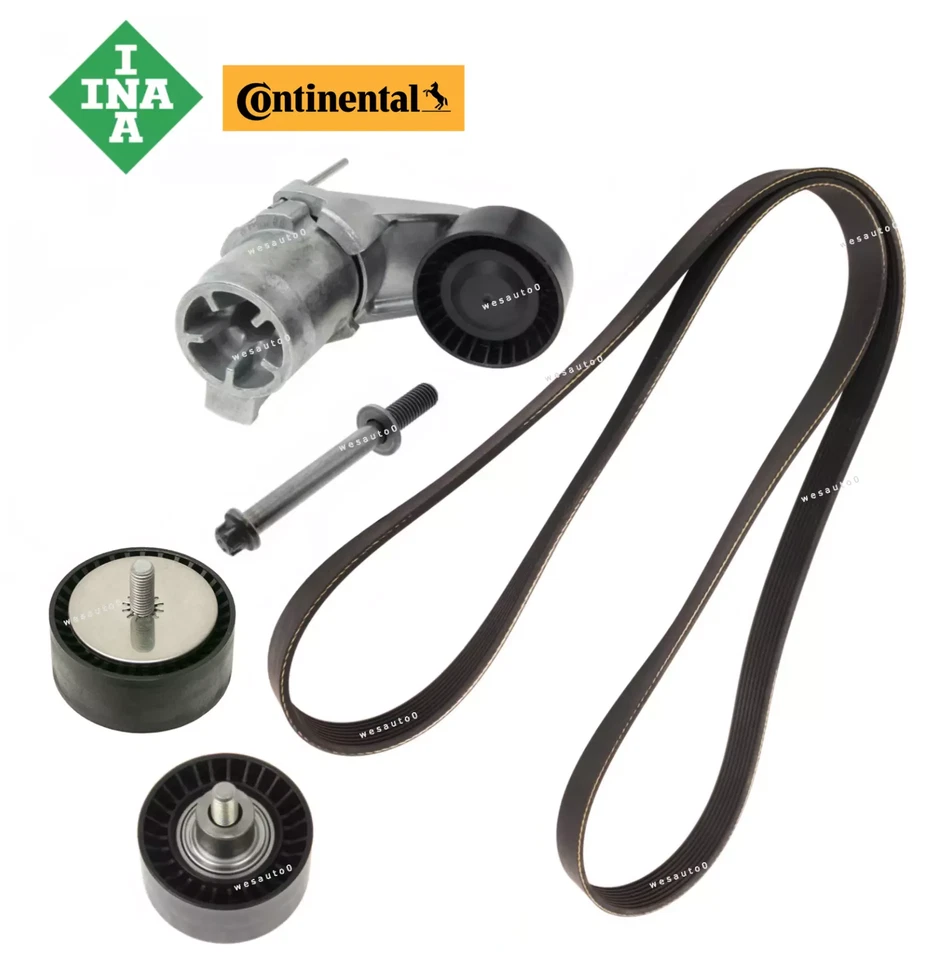 Tensor de correia polia intermediária parafuso correia 5 peças fabricante de equipamento original para BMW 640i / 740Li / xDrive GC - Imagem 1 de 1