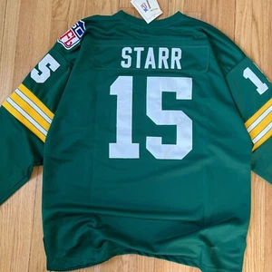 Green Bay Packers NWT Mitchell & Ness Throwback Bart Starr Stitched Jersey - 56 - Picture 1 of 7