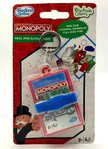 Hasbro Keychain Games - MONOPOLY - Real Mini Game on a Keychain - (8+) ~ NEW - Picture 1 of 1