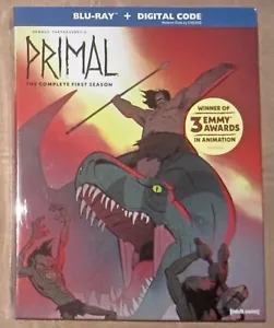 Genndy Tartakovsky's Primal: The Complete First Season Blu-ray with Slipcover - Imagen 1 de 7