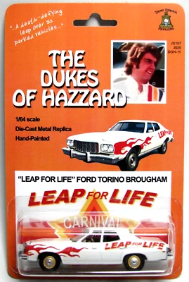 Dukes of Hazzard Carnival of Thrills Ford Torino Brougham Custom Hot Wheels - Image 1 of 4