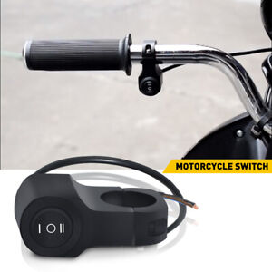 Motorcycle 12V On Off / Switch Handlebar Headlight Fog Light Waterproof ATV