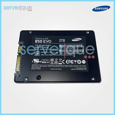 Samsung MZ-75E2T0B/AM 850 EVO Series 2TB SATA 6Gbps 2.5" Internal SSD - Image 1 of 3