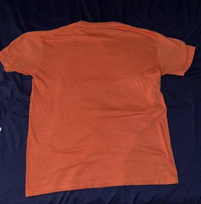 REESE'S Shirt Adult L HERSHEY Milk Chocolate Peanut Butter Cups Sweets Orange - Image 1 of 2