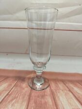 Set of 6 Circleware Crystal Capri Fluted Champagne Discontinued Blown Glass EUC