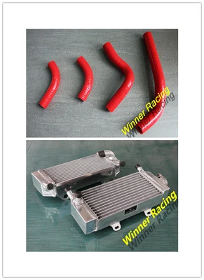 For Honda CRF250R/CRF250X 2004-2009 Aluminum Radiators &Silicone Hoses - Image 1 of 3