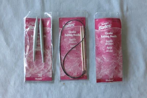 Lot of Three (3) Susan Bates Circular Knitting Needles - Picture 1 of 11
