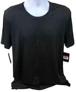 Nike NTK Dri Fit Max Anthracite Black Basketball Training Tee Shirt $90 Men L  - Picture 1 of 12