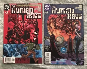 Human Race #1 (DC MAY 2005) & #2 RAAB & JUSTININO , 2 BK LOT, FINE,COMB SHIPPING - Picture 1 of 4