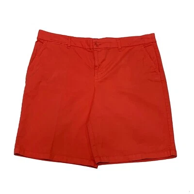 Gap, Pantalones Cortos Rojizo-Naranja 5 Bolsillos con Elástico, Talla 10 Foto 1 de 4