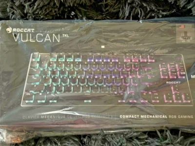 ROCCAT Vulcan TKL Linear PC Gaming Keyboard - Black - Image 1 of 2