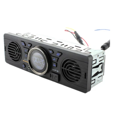 FM Radio Single Din Car Bluetooth MP3 Player Stereo Receiver AUX-IN Hands-free - Image 1 of 4