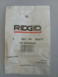 RIDGID, GENUINE RETAINING PIN, CAT#35317 - Picture 1 of 2