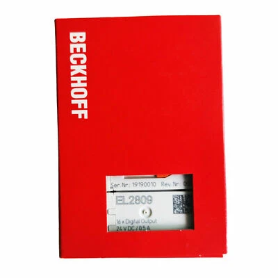 New Beckhoff EL2809 EL 2809 PLC Moudule In Box Fast Shipping - Image 1 of 4