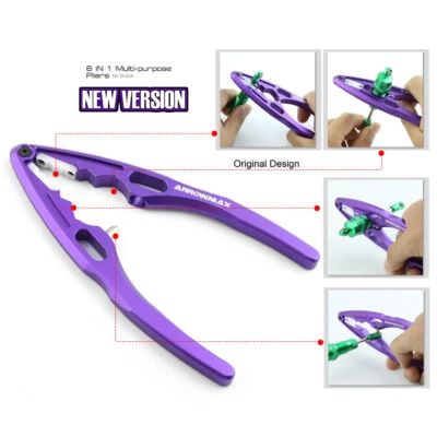 6 IN 1 RC Multi Shock Clamp Shaft Pliers Absorber Assembly Disassembly Tools  - Image 1 of 4