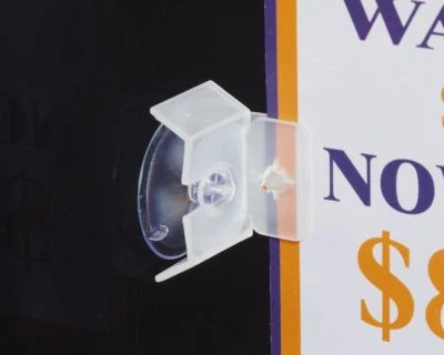 Suction Cup With Self Piercing Sign Holders - 10 pieces NEW!!! - Image 1 of 2