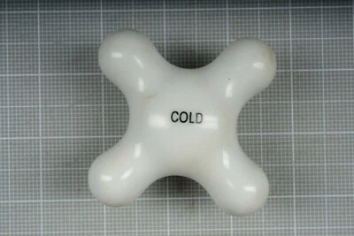 REPCAL PORECLAIN COLD HANDLE CHINA ,BATHROOM.VINTAGE ANTIQUE. - Image 1 of 4