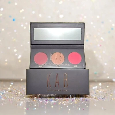 KAB COSMETICS BlushMeUp Palette Vanilla Bean 0.30 oz New In Box MSRP $30 - Image 1 of 4