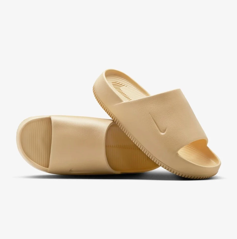 Nike Calm Slides Sesame DX4816-200 para mujer 10, para hombre 8,5 Foto 1 de 1