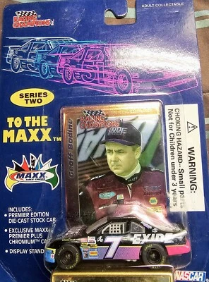 Geoff Bodine #7, 1995 Exide Racing Champions, Die Cast Series 2 Foto 1 de 2