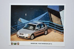 Foto stampa auto - Rover 200 - vista superiore/laterale - Foto 1 di 1