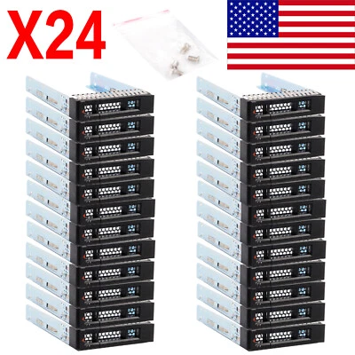 Bandeja de unidad SAS SATA de 2,5" 24 piezas trineo para IBM ThinkSystem SR650 SR630 SR590 Foto 1 de 4
