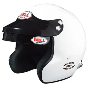 Bell Mag 1 Helmet - FIA Approved / Open Face / FHR Posts (Motorsport & Race) - Picture 1 of 8