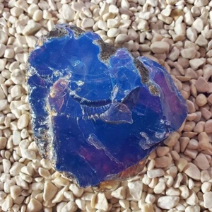 Indonesian Blue Amber Rough Specimen 234 Grams #94 - Picture 1 of 8