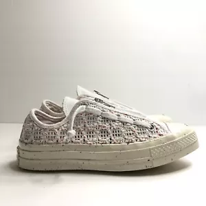 Converse atmungsaktive gehäkelte Chuck 70 Damenschuhe mit Reißverschluss Größe 5 Stil 570786C - Bild 1 von 5