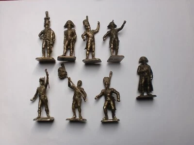 8 FIGURINES MHSP, GRANDE ARMEE NAPOLEONIENNE, SOLDATS - NAPOLEON - Photo 1/4