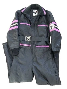 De colección Raven Ropa de Moto de Nieve Esquí Snowboard Traje Negro Hombres Pequeño Gato Ártico Color - Imagen 1 de 6