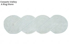 Braidy Runner Hand-Tufted Wool Handmade Area Rug Carpet for Home, Bedroom,Living - Picture 1 of 9