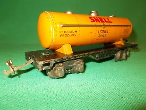 LIONEL O Gauge # 1680 SHELL TANK CAR Circa 1933 Working Gauge 0. - Picture 1 of 6