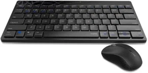 Rapoo 8000M kabelloses Multi-Mode Deskset Tastatur & Maus schwarz DE-Layout - Bild 1 von 4