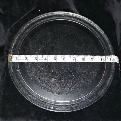 SUNBEAM SANYO Horno Microondas Vidrio Cocina Tocadiscos Bandeja Plato 11-1/8" DENTRO 9" Foto 1 de 3