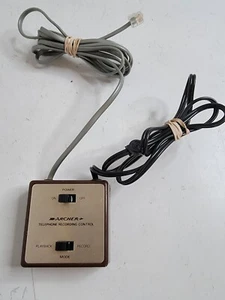 Archer Telephone Recording Control Unit Record Playback Switch Model 43-236 - Picture 1 of 15