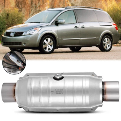 Convertidor catalítico de entrada/salida de 2,5" alto rendimiento de flujo para Nissan Quest 3,3 L Foto 1 de 4