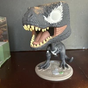 Funko Pop T Rex 10” Paint Custom Spiderman Venom Figure Loose. - Picture 1 of 4