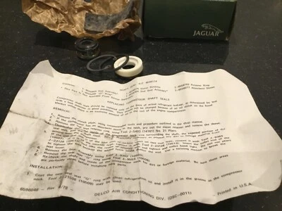 Jaguar XJ6 XJ12 XJC Delco Air conditioning Compressor service kit vintage NOS - Image 1 of 2