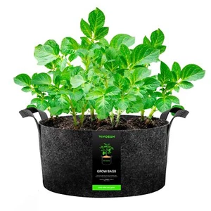 VIVOSUN 100 Gallon Plant Grow Bag, Fabric Pot with Handles for Vegtables Flowers - Picture 1 of 7