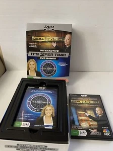 Deal Or No Deal & Who What To Be A Millionaire 2 For 1 Interactive DVD Games - Picture 1 of 6