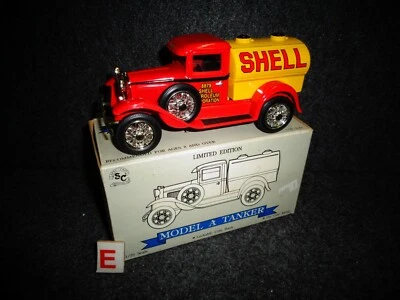SHELL FORD MODEL-A TANKER TRUCK DIECAST LIBERTY CLASSICS Stock-# 2039 E - Image 1 of 4