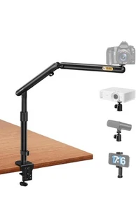 Overhead Camera Mount, Adjustable Desk Mount with Flexible Aluminum Spring Arm - Picture 1 of 7