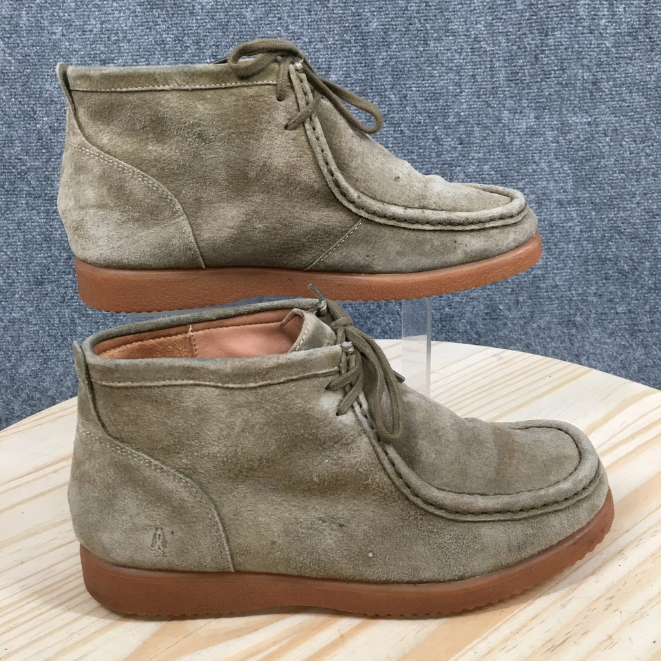 Hush Puppies Boots Mens 8.5 M Bridgeport 2 Chukka Green Lace Up Casual Ankle Top - Image 1 of 4