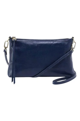 HOBO Darcy Leather Convertible Bag in Denim - Image 1 of 4