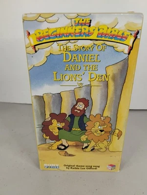 The Beginner's Bible - The Story Of Daniel And The Lions Den - VHS Video Tape - Image 1 of 4