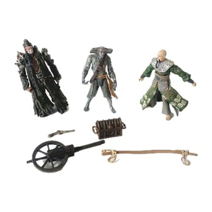 Pirates of the Caribbean: Dead Man's Chest Action Figure Lot 2006 Zizzle - Picture 1 of 15