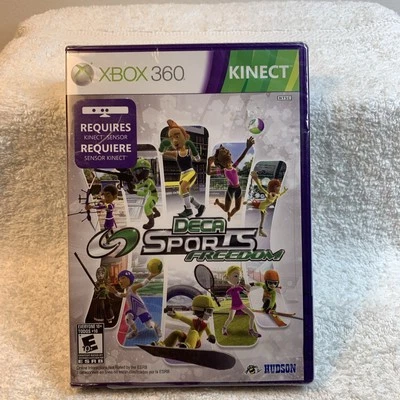 Deca Sports Freedom (Microsoft Xbox 360, 2010, Kinect) Factory Sealed Read Info - Image 1 of 4