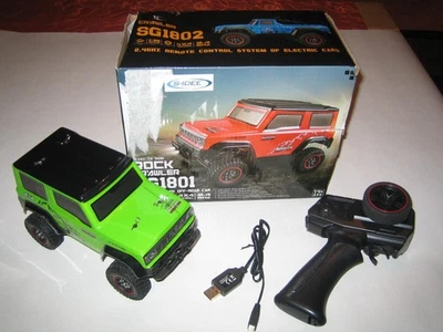 s-idee® SG1801 grün 4WD 2.4G 3CH 1/18 Crawler RC Car Fahrzeug Metall,RTR - Bild 1 von 4