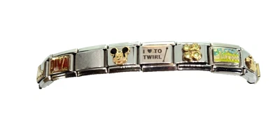 Pulsera Diva Mickey Clase '04 Juicy Twirl Italiana Expandible De Colección Y2K Diva Foto 1 de 4